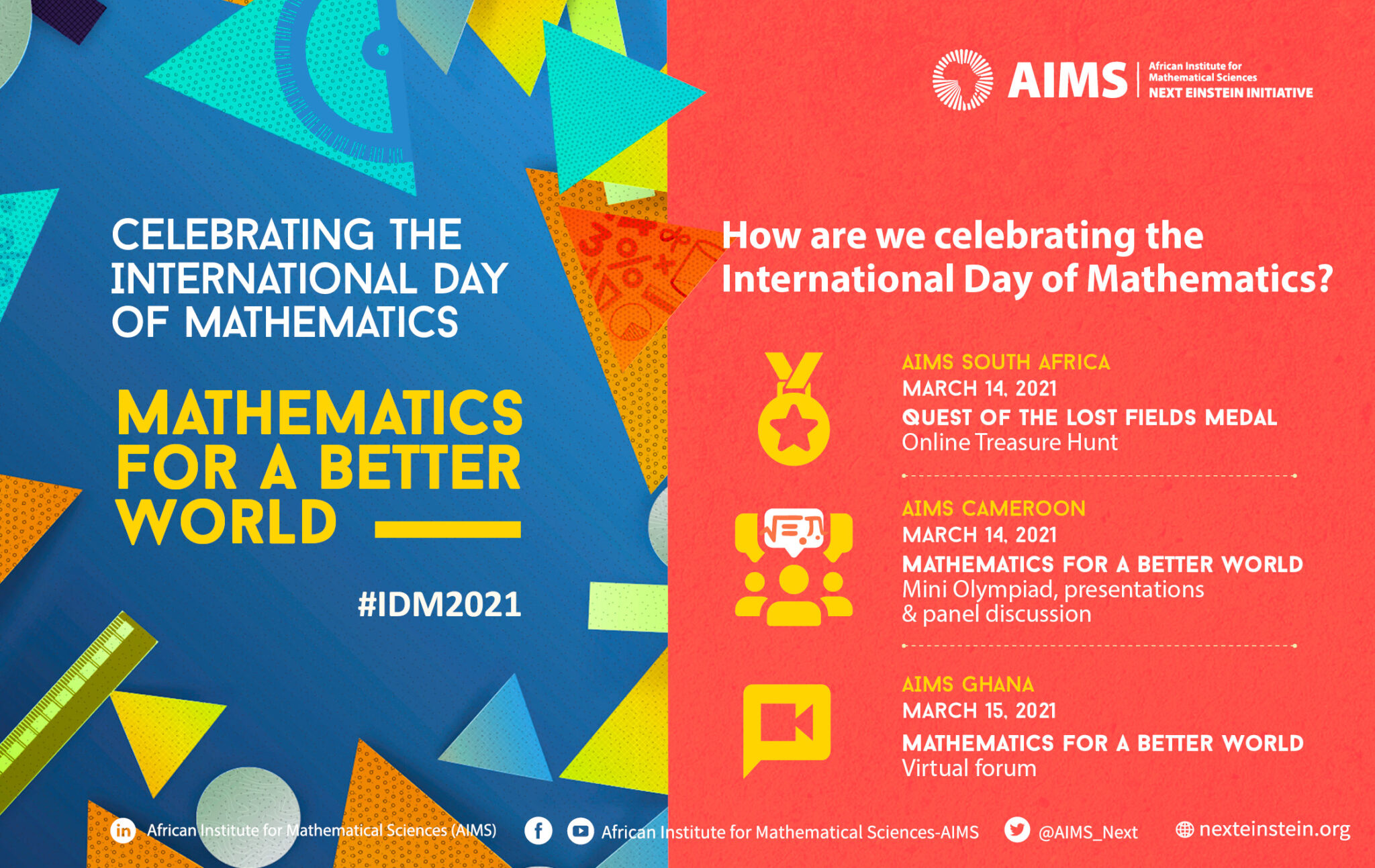 International Day of Mathematics AIMS Senegal